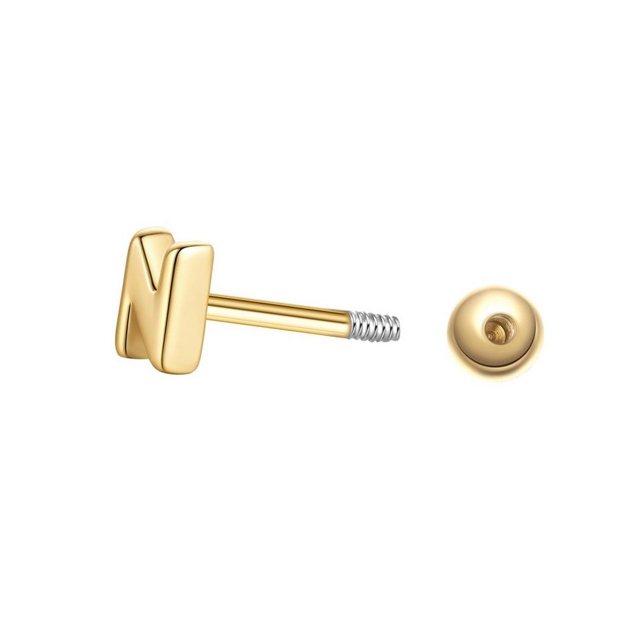 Glanzstücke München  Piercing Lettre N 
