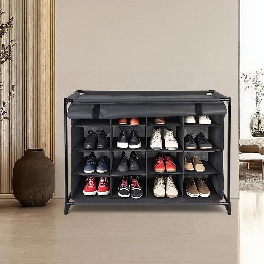 Northix Scarpiera pieghevole, 16 paia  