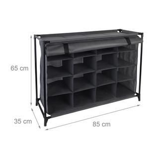 Northix Scarpiera pieghevole, 16 paia  