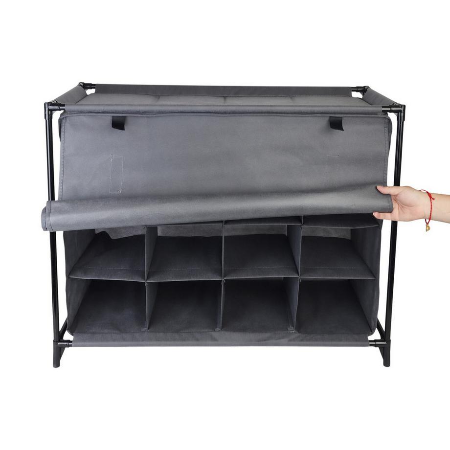 Northix Scarpiera pieghevole, 16 paia  