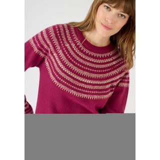 Damart  Glänzender Jacquard-Pullover 