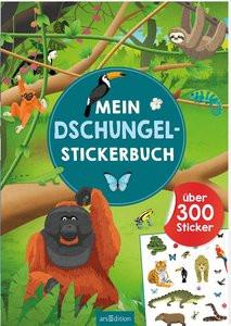 ARS EDITION  Mein Dschungel-Stickerbuch 