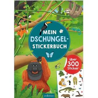 ARS EDITION  Mein Dschungel-Stickerbuch 