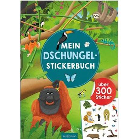 ARS EDITION  Mein Dschungel-Stickerbuch 