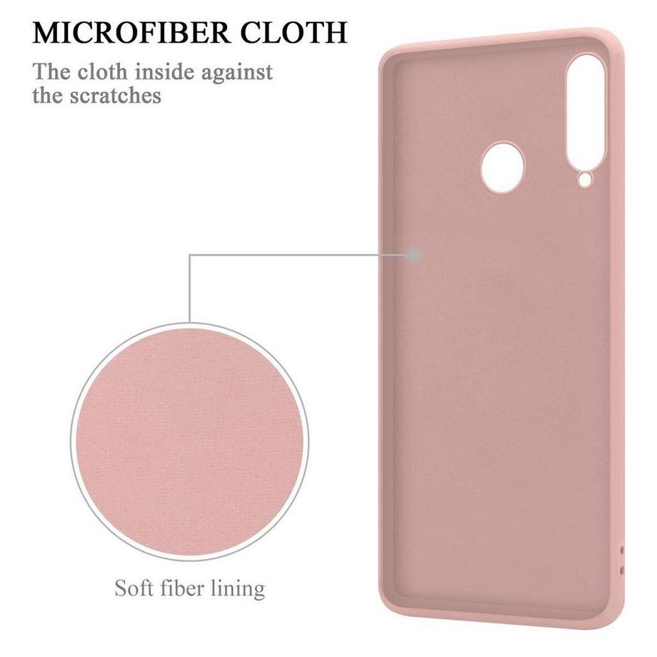 Cadorabo  Hülle für Huawei P30 LITE TPU Silikon mit Ring Liquid 