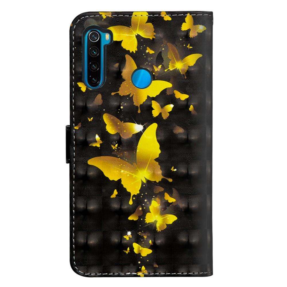 Cover-Discount  Xiaomi Redmi Note 8t - Etui Glitzer Effekt 