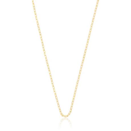 MUAU Schmuck  Collier Anker Gelbgold 750, 2.1mm, 42cm 