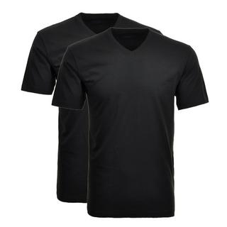 Ragman V-Ausschnitt T-Shirt 2er Pack Comfort Fit  