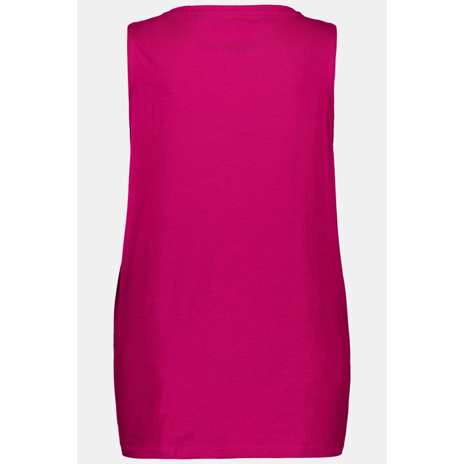 Ulla Popken Top A-Line senza maniche scollo a V  