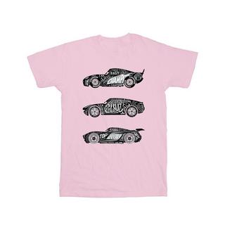 Disney Cars T-Shirt Stampa Grafica  