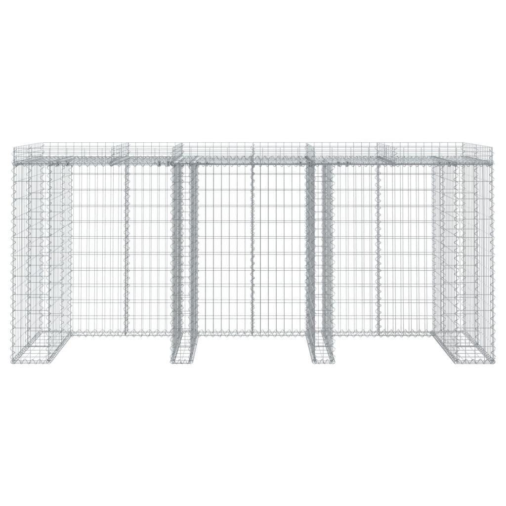 VidaXL Mur de gabion fer  