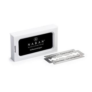 NABAN  Lame di rasoio nel dispenser. 10 pezzi 