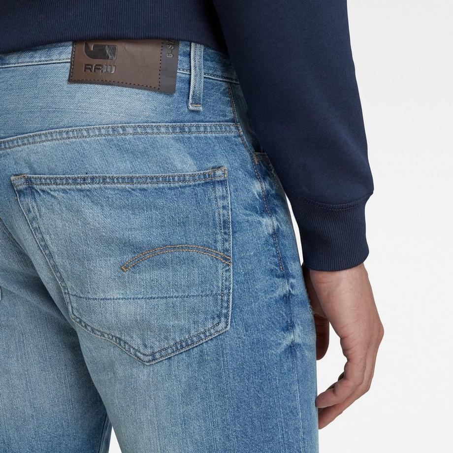 G-STAR 3301 Regular Fit Shorts in Denim  