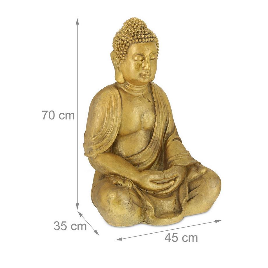 B2X  Große Buddha-Statue 70 cm 
