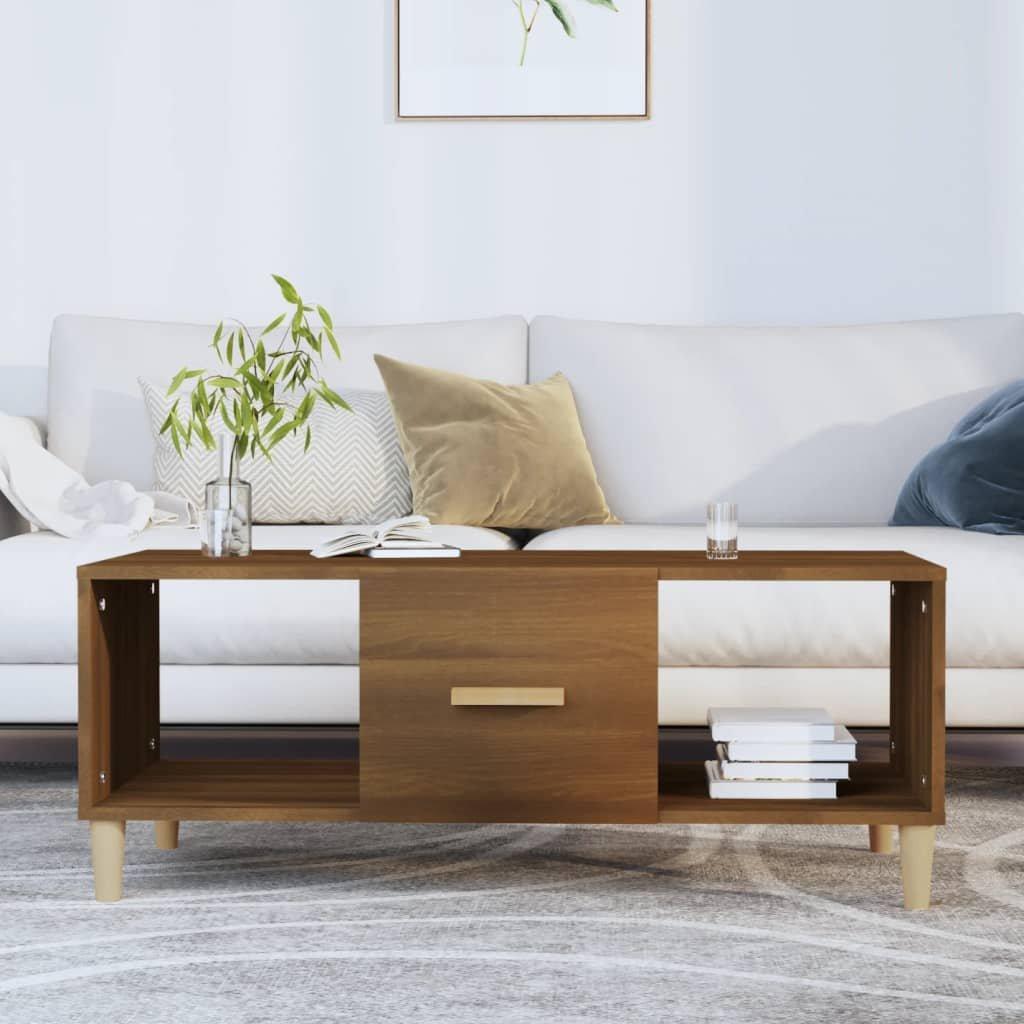 VidaXL Table basse bois d'ingénierie  