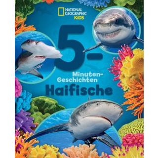 5-Minuten-Geschichten Haifische (5-Minuten-Geschichten) Brydon, Alli; Ostlaender, Annette (Übersetzung) Gebundene Ausgabe 