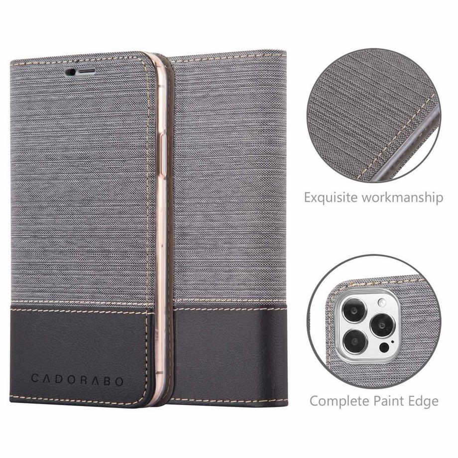 Cadorabo  Hülle für Apple iPhone 13 PRO Magnetverschluss, Kartenfach 