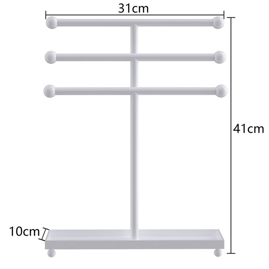 Intirilife  3-stufiger Schmuckbaum Schmuckständer 