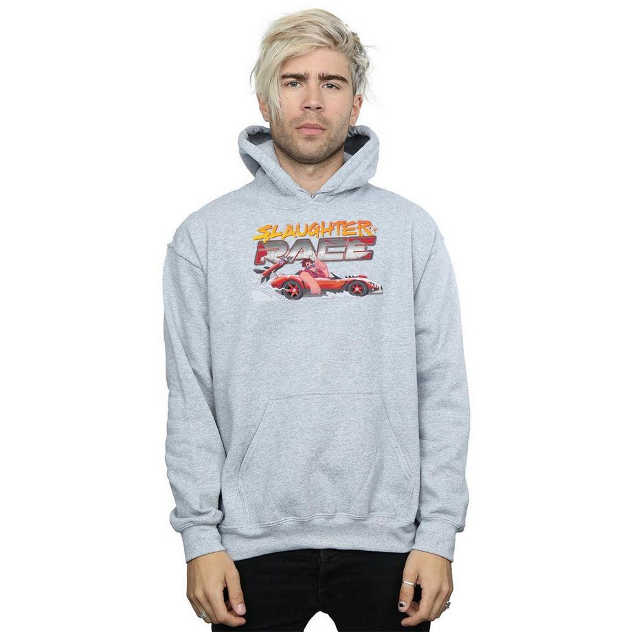 Disney Wreck It Ralph Slaughter Race Felpa con Cappuccio  