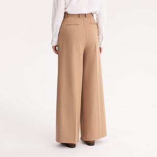 La Redoute Collections Pantaloni Vita Alta Gamba Larga  