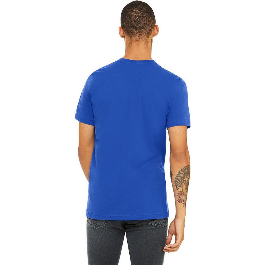 Bella + Canvas Maglietta Jersey Canvas Girocollo Maniche Corte  