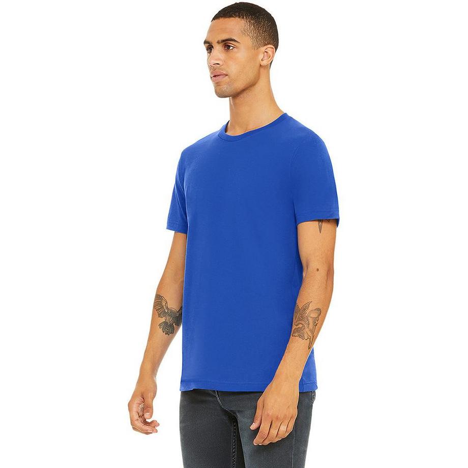 Bella + Canvas Maglietta Jersey Canvas Girocollo Maniche Corte  