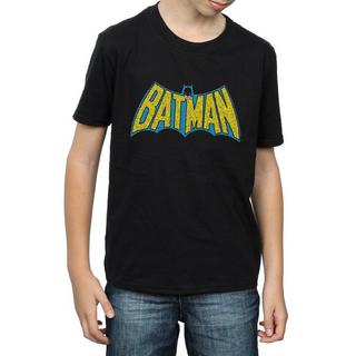 DC COMICS  Batman Crackle Logo TShirt 