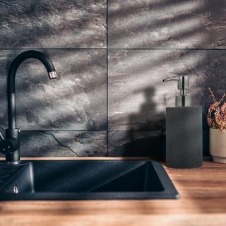 Northix Pompe à savon en acier inoxydable  