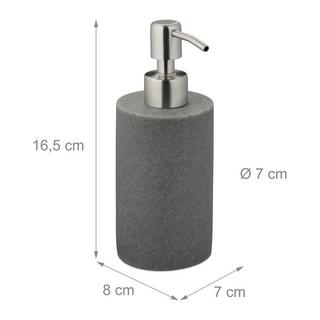 Northix Pompe à savon en acier inoxydable  