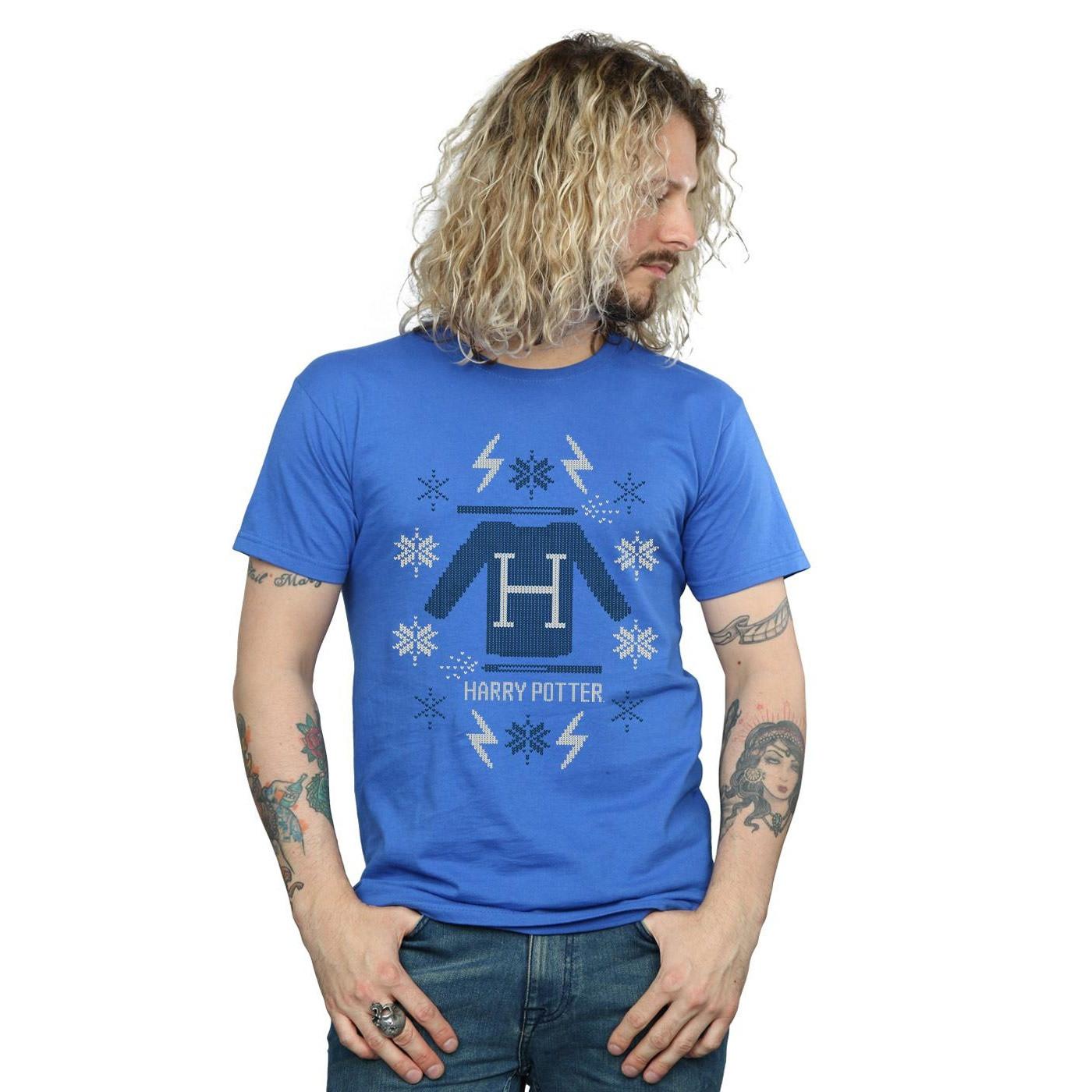 Harry Potter Ugly Christmas Sweater T-Shirt  