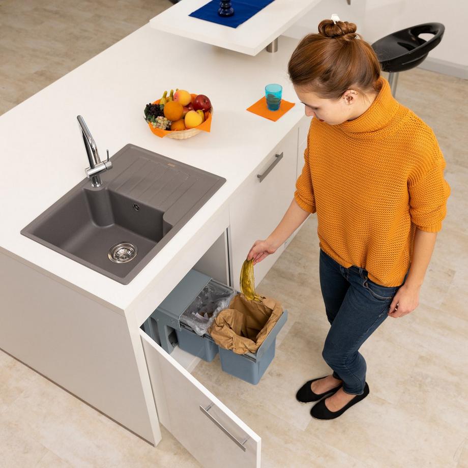 B2X Cestini per la raccolta differenziata a estrazione 2  