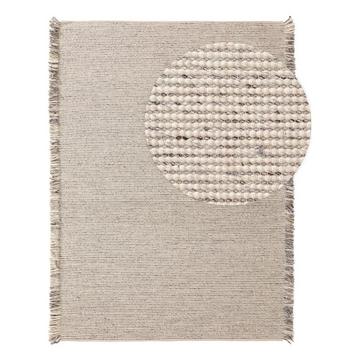 Tappeto di lana Mary Ivory Grey