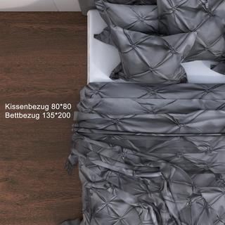 Intirilife Housse de Couette Taie d'Oreiller Set  