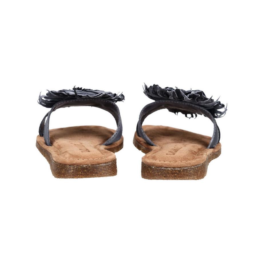 Lazamani Mules con fiore decorativo  