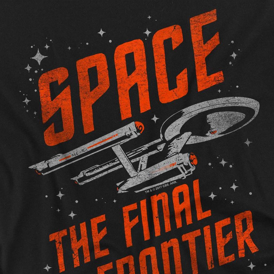 Star Trek Space Travel Langarm T-Shirt  