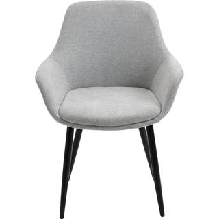 mutoni Fauteuil gris clair (série de 2)  