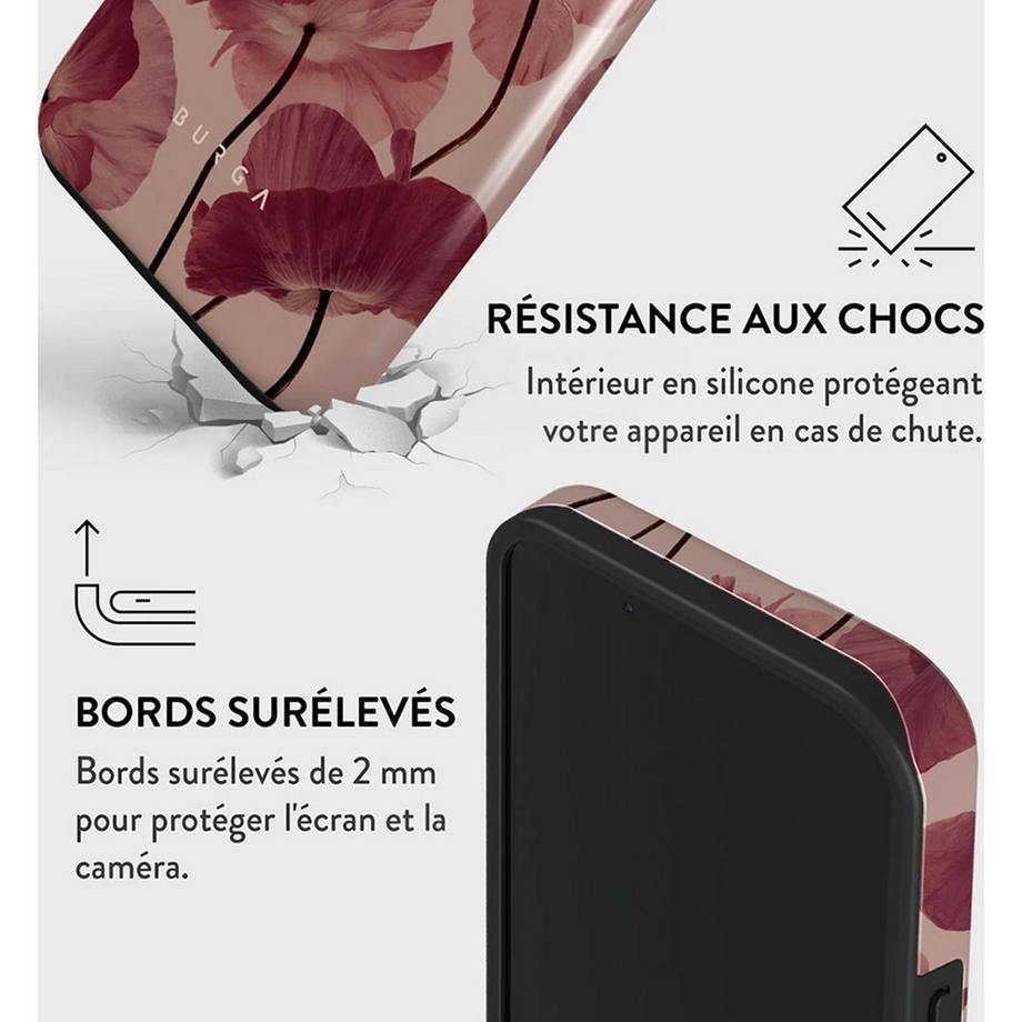 Burga  Custodia per iPhone 13 Tough Tender Kiss 