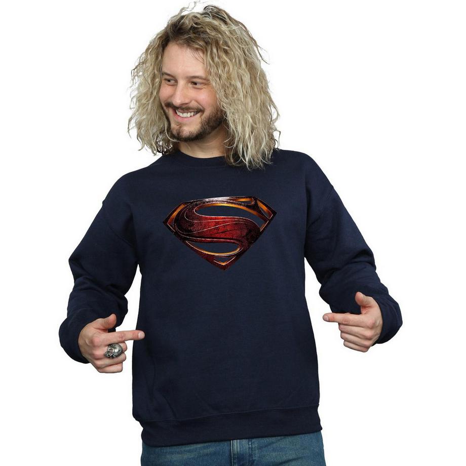 DC COMICS Justice League Superman Logo Sweatshirt  