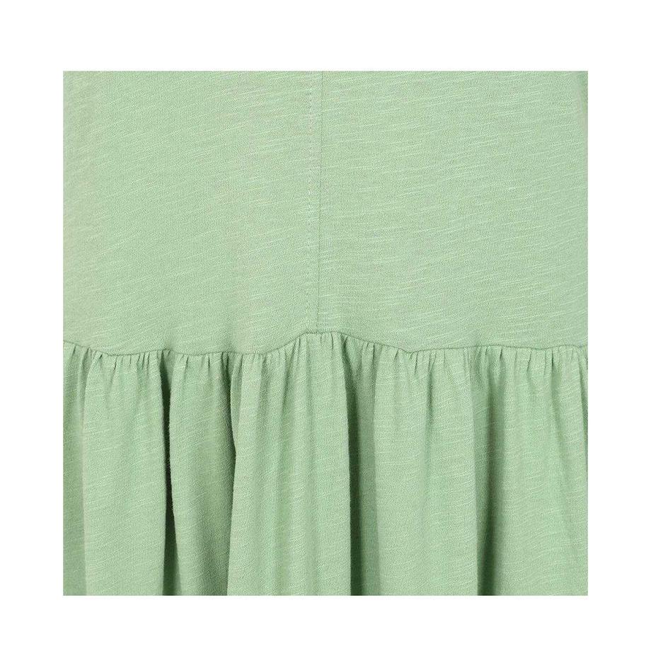 Lazy Jacks Gesammeltes Kurzarm Maxikleid  