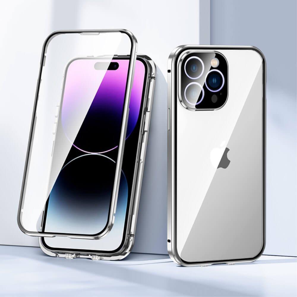 Cover-Discount  iPhone 15 Pro - Magnetische Schutzhülle Mit Panzerglas 