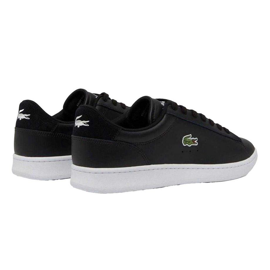 LACOSTE Carnaby Leder Sneaker Flach  