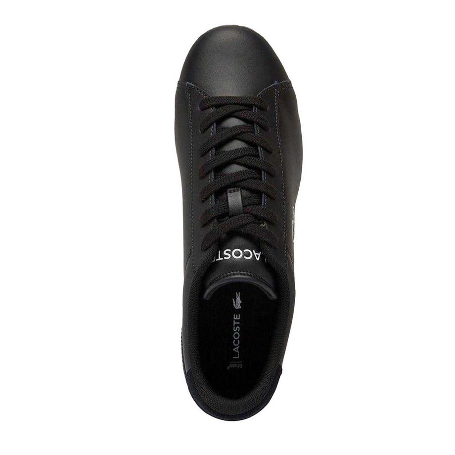LACOSTE Carnaby Leder Sneaker Flach  