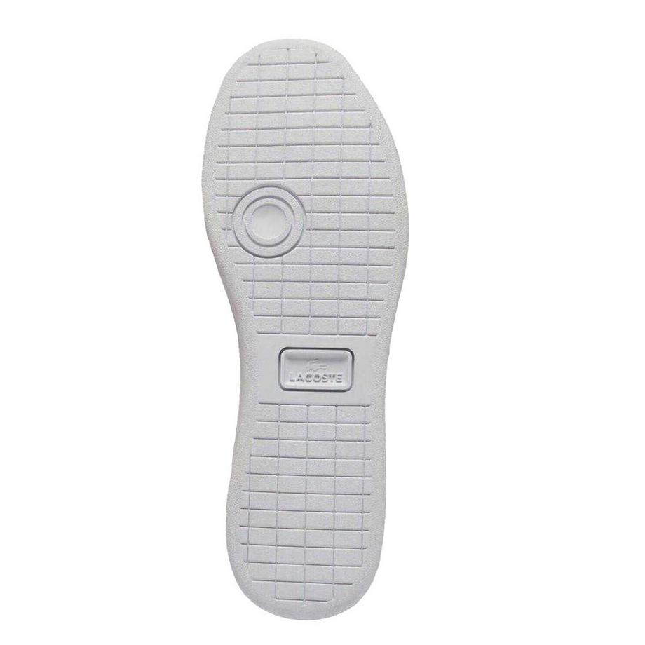 LACOSTE Carnaby Leder Sneaker Flach  