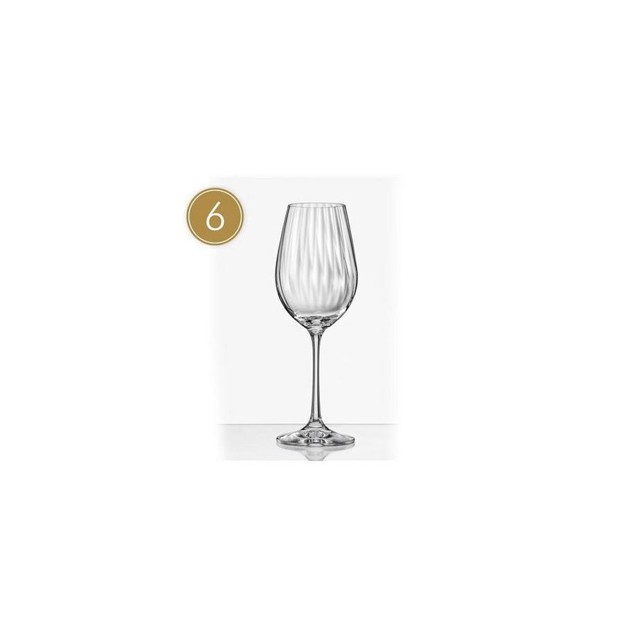 Aulica  VERRE A VIN 350 ML WATERFALL - LOT DE 6 