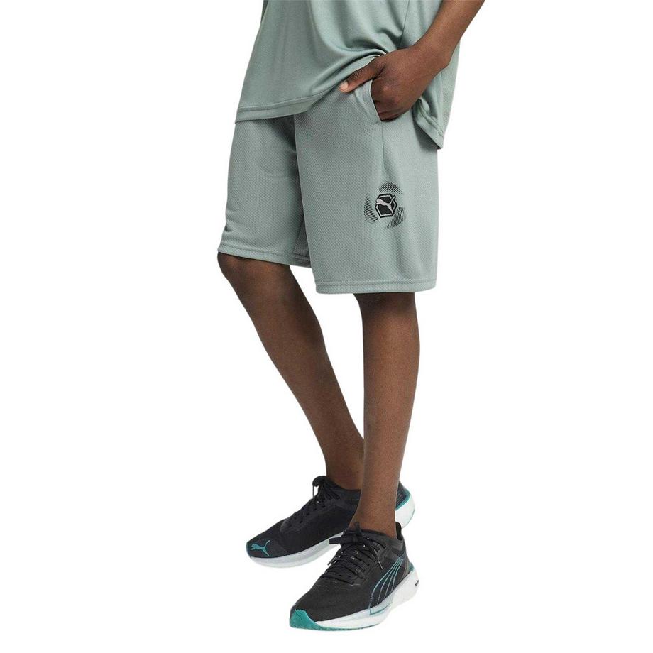 PUMA  Active Pantaloncini Stampa Grafica Girovita Elasticizzato 