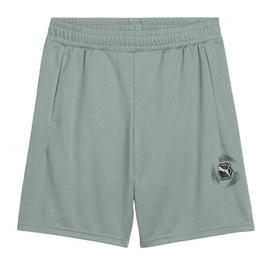 Active Pantaloncini Stampa Grafica Girovita Elasticizzato