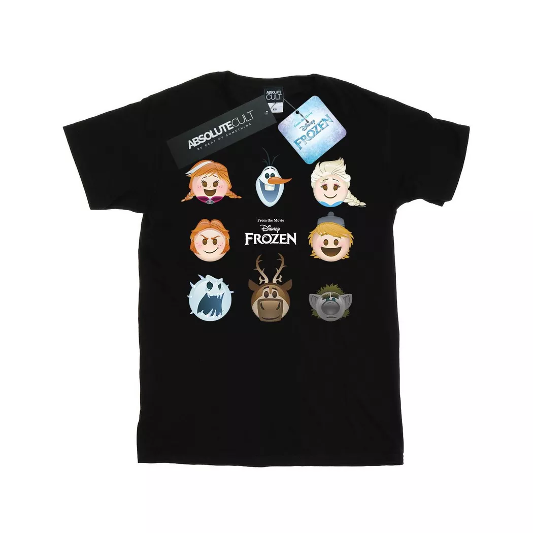 Disney - Frozen TShirt, für Damen, Schwarz, Größe XL