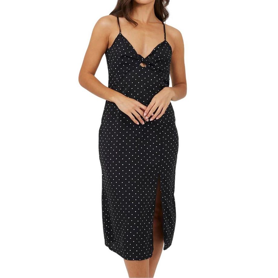 Vestito Midi A Pois