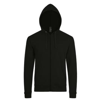 Sweat à capuche et fermeture zippée