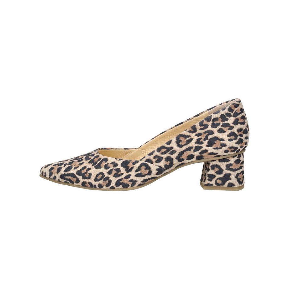 Paul Green Pumps Veloursleder Blockabsatz  